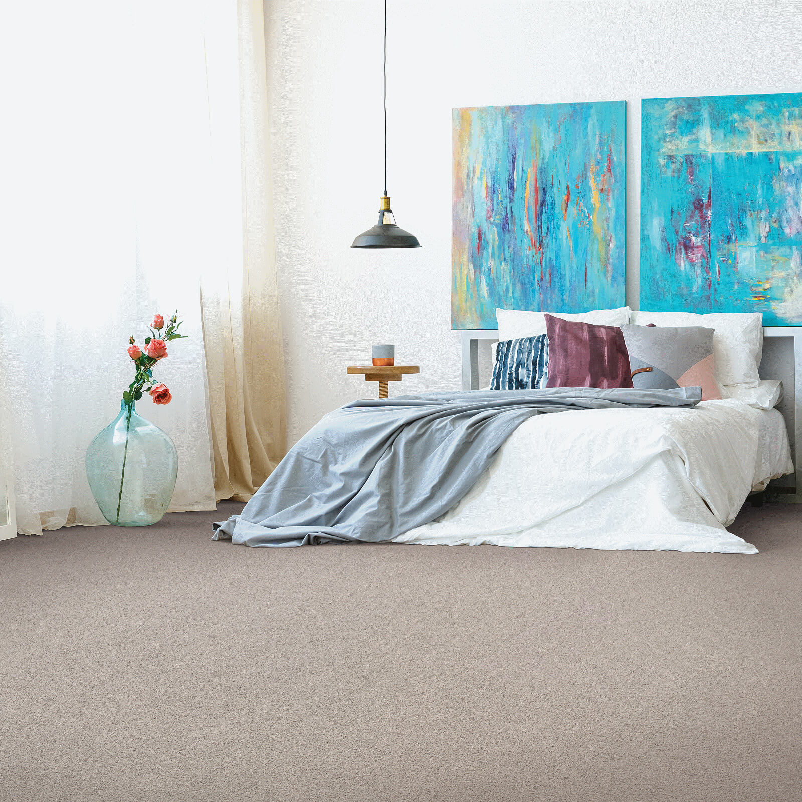 Tan Bedroom Carpet | The Floor Store VA