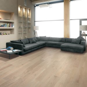 Sectional on Laminate | The Floor Store VA