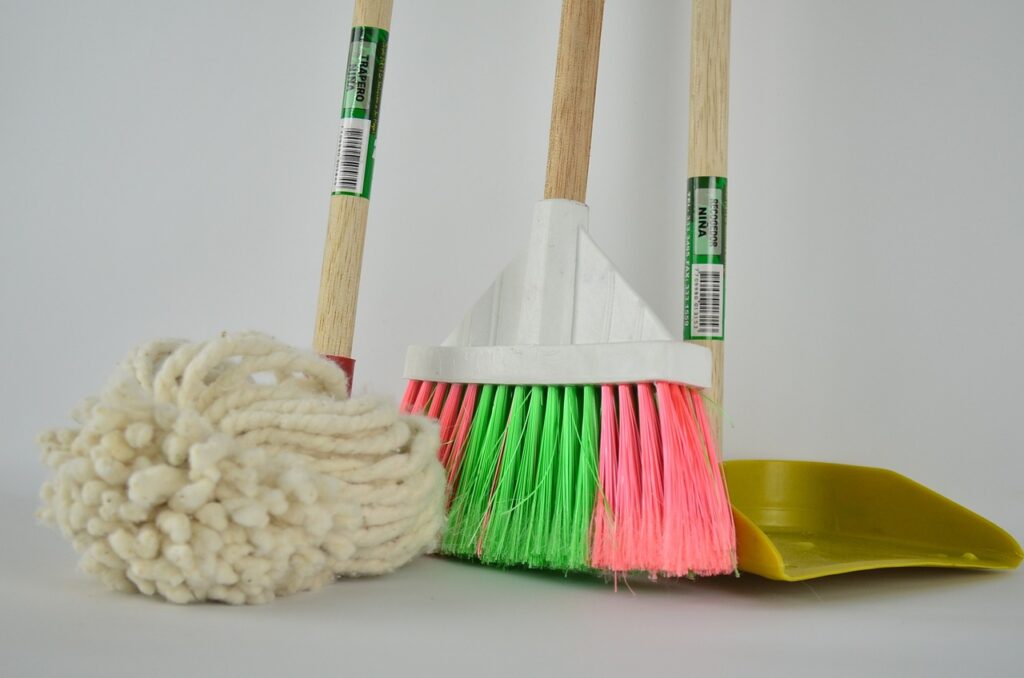 Broom mop dust pan | The Floor Store VA