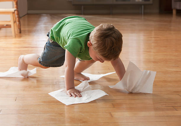 Kid cleaning flooring | The Floor Store VA