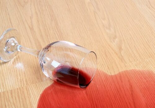 Wine Spill on Laminate | The Floor Store VA